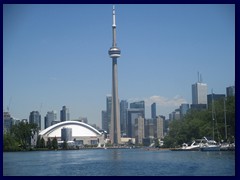 View of the Harbourfront the tour boat 026